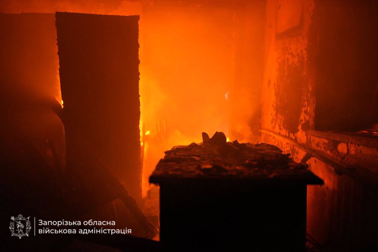 Russia heavily strikes Ukraine's Zaporizhzhia: Residential buildings on fire, casualties reported